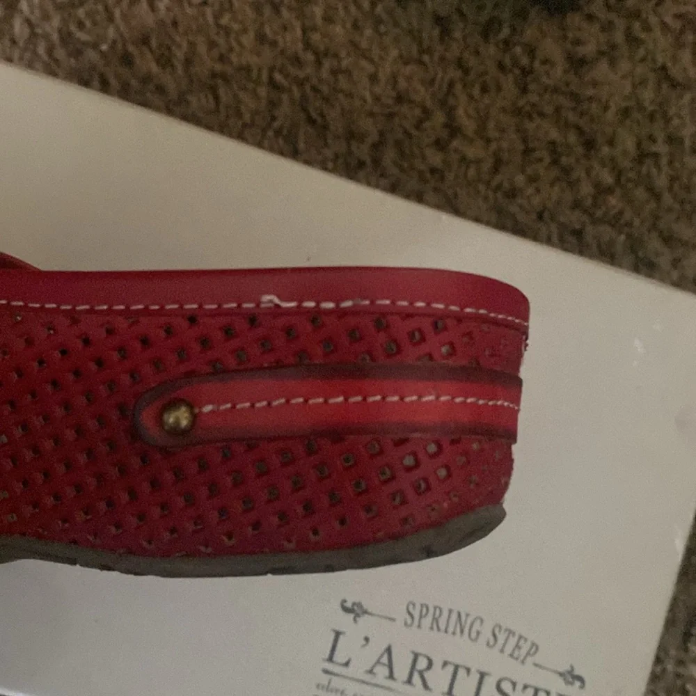 L’artiste red mules - Picture 5 of 6